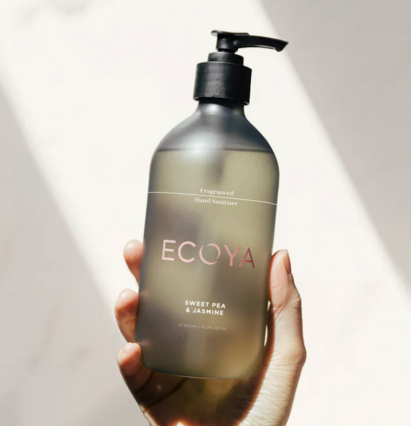 ECOYA Hand Sanitiser Sweet Pea & Jasmine The Interiors Barn