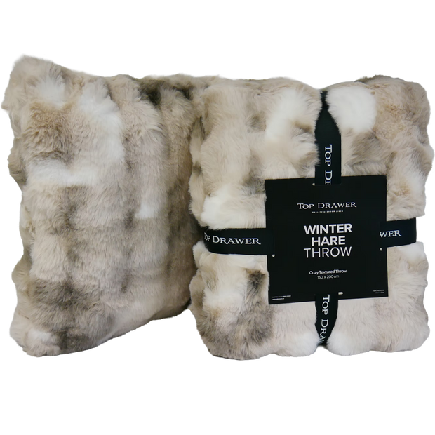Throw - Winter Hare – The Interiors Barn